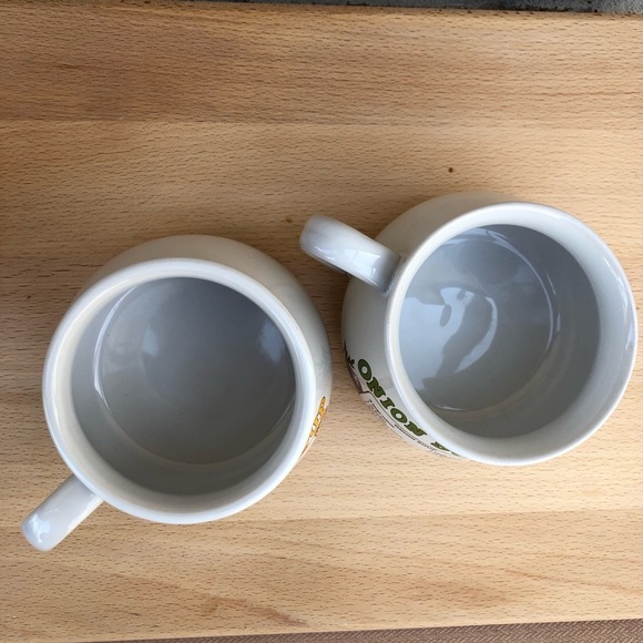 Vintage  Set Of 2 DAT'L DO-IT INC DDI Potato Soup Onion Soup Recipe Bowls Cups - Picture 7 of 14